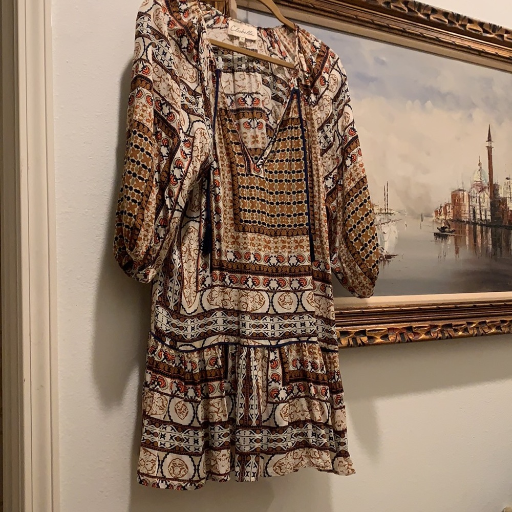 Cleobella Block Print Dress